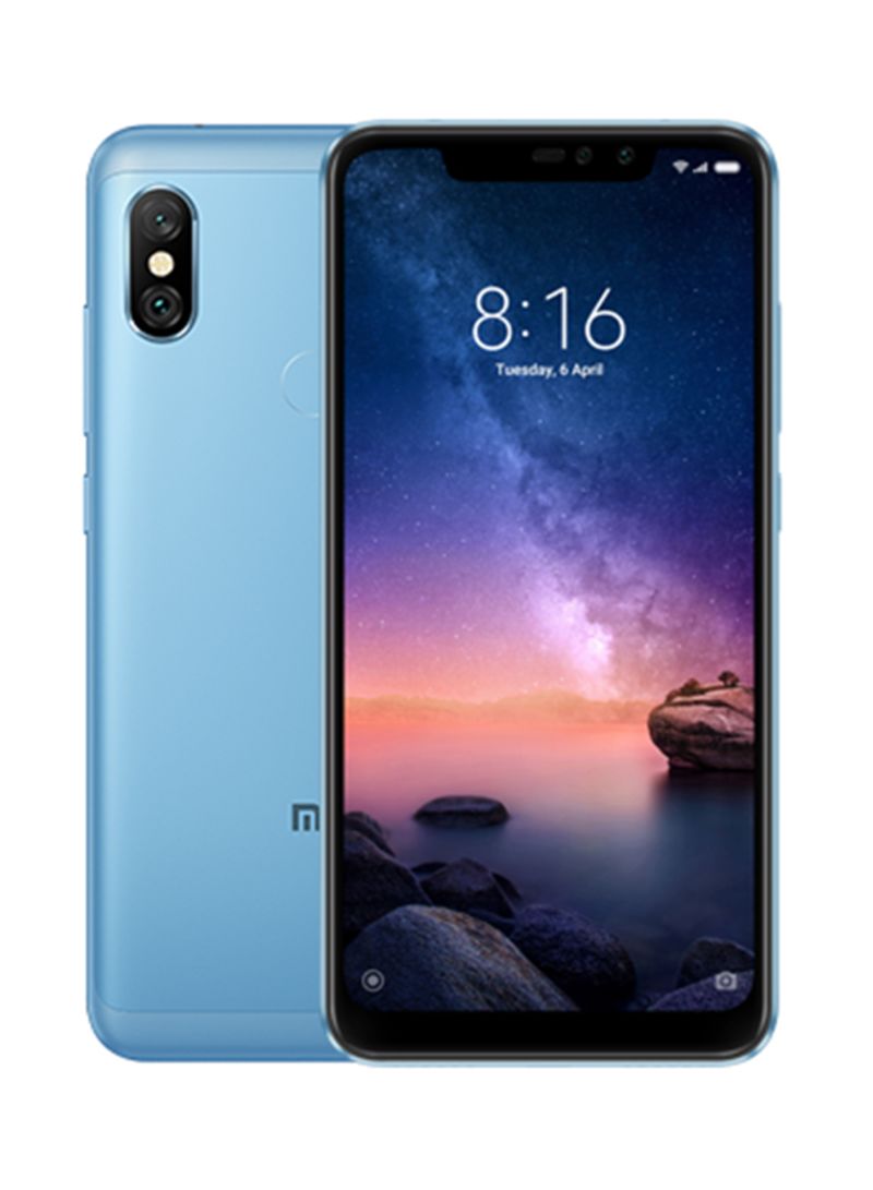 Redmi Note 6 Pro Dual SIM Blue 4GB RAM 64GB 4G LTE